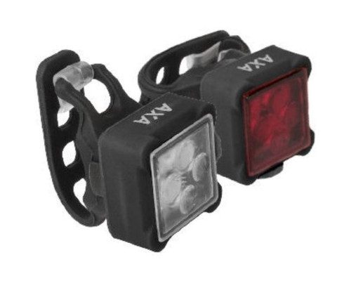 JUEGO DE LUCES AXA NITELINE 44-R LED USB NEGRO