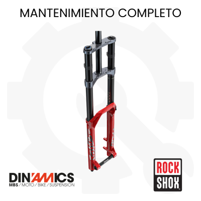 Mantenimiento completo horquilla ROCKSHOX BOXXER