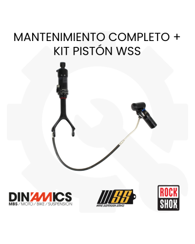 Mantenimiento ROCK SHOX Brain 2.0 Completo + Kit Pistón WSS