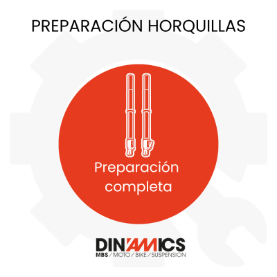 Preparación completa horquillas Tech Suspension